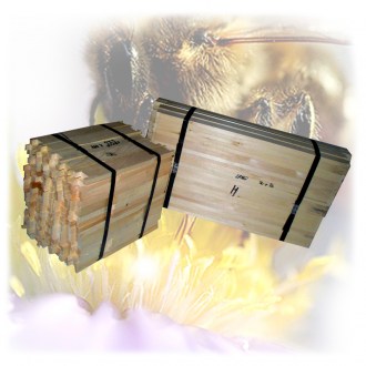 Lamelles pour cadres - Langstroth 232 - Hoffman - 50 pièces